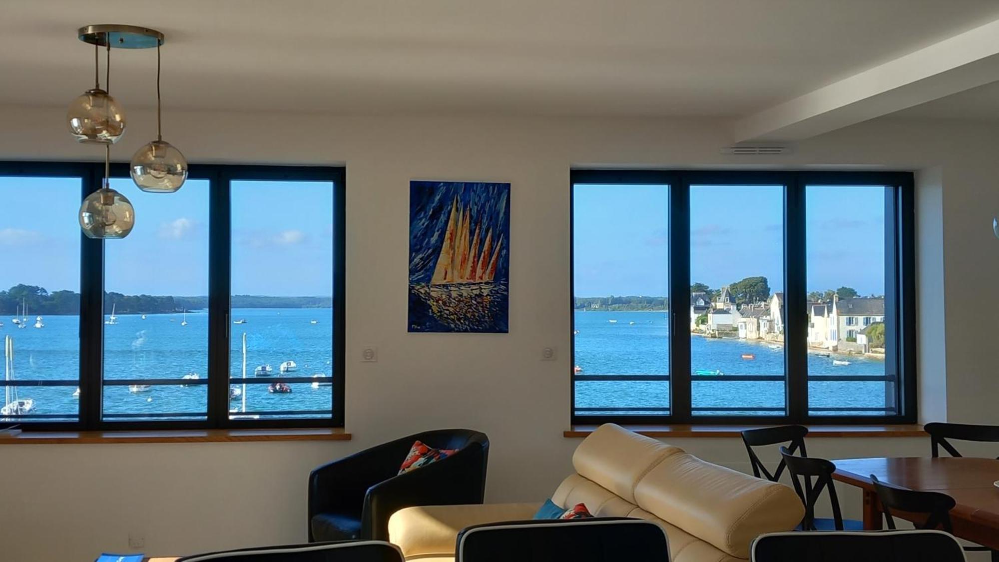 Appartement Vue Sur La A L'ile Tudy !