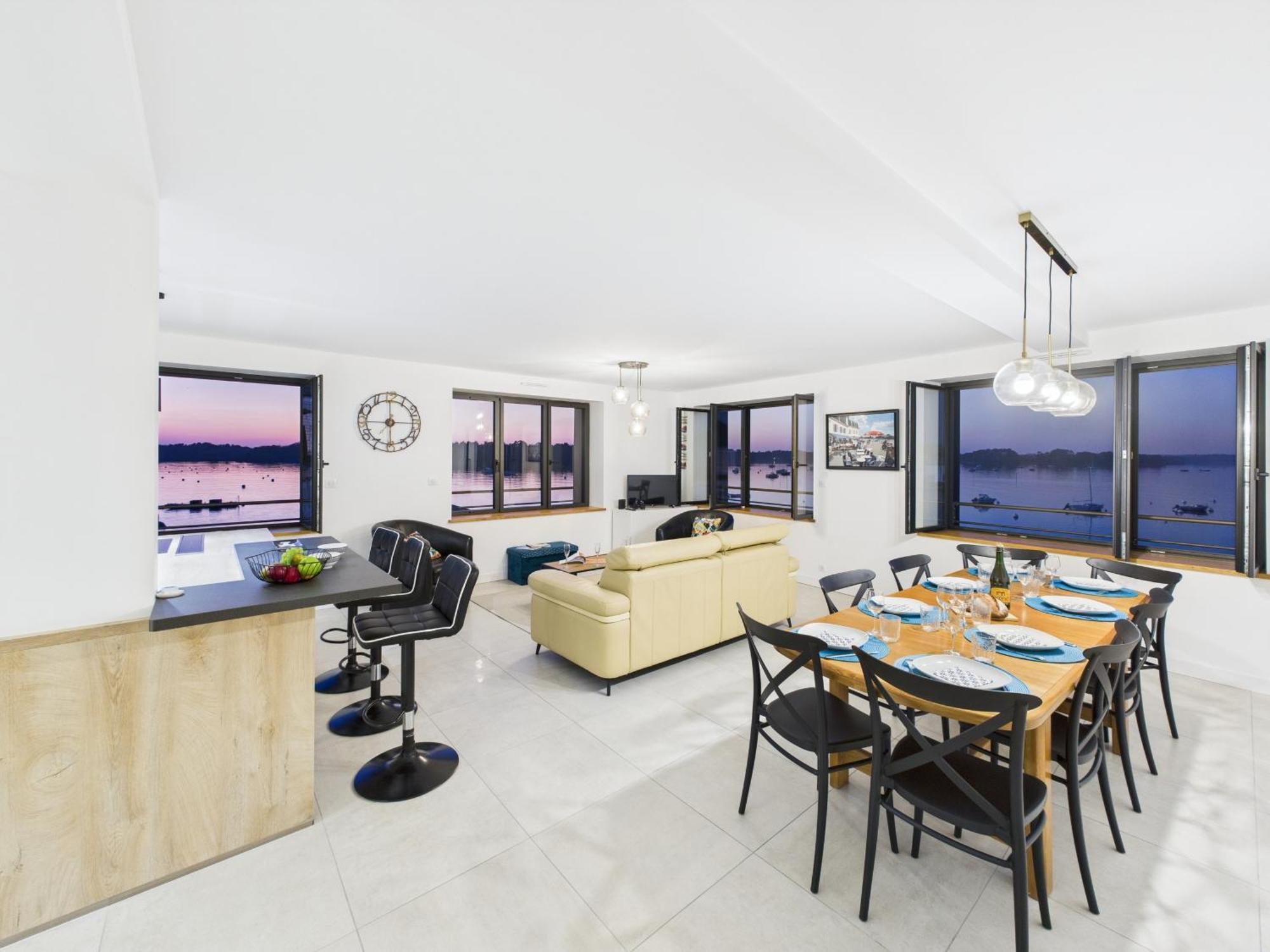 Appartement Vue Sur La A L'ile Tudy !